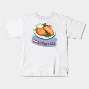 Schnitzel | Austrian food Kids T-Shirt